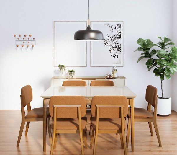 Cadeira Classic Courino Marrom - Imagem 2