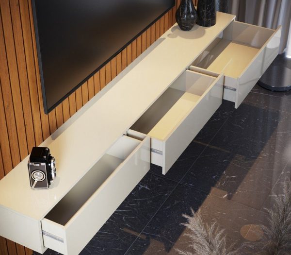 Home Ripado Prime 2,30m nature com off white - Imagem 2