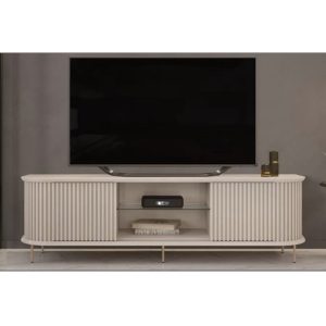 Rack Bancada off white ripado 2.18cm Dj