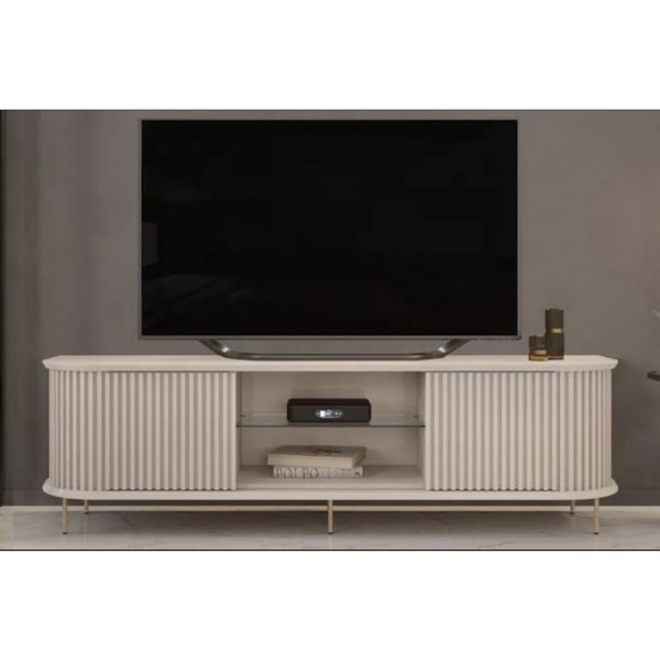 Rack Bancada off white ripado 2.18cm Dj