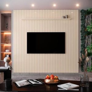 Painel ripado Off white 1.8