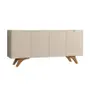Buffet 4 Portas Moderno Atenas Off White