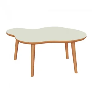 MESA CENTRO ORGANICA 88CM OFF WHITEFREIJO TB616 WJ