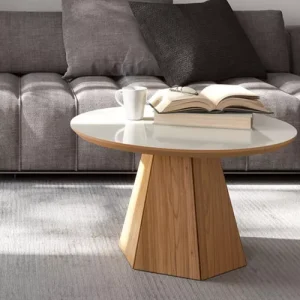 MESA CENTRO PE HEXAG. 70CM OFF WHITEFREIJO TB605 WJ