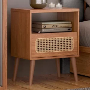 MESA CABECEIRA TELA CGAVETA FREIJO TW48 JJ