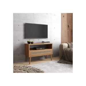 RACK TELA SINTETICA 90CM DALLA 1GAVETA FREIJO