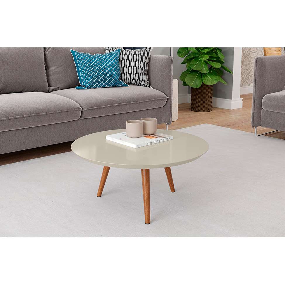 MESA DE CENTRO IM CLASSIC REDONDA OFF WHITE 60111