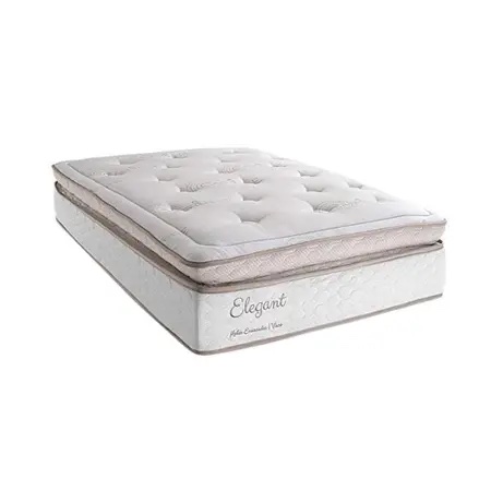 Colchão Herval Elegant Molas Ensacadas King 193x203x34