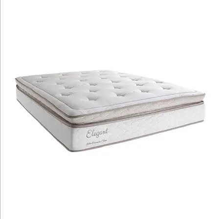 Colchão Queen Molas Ensacadas MasterPocket Elegant Pillow Top - Herval